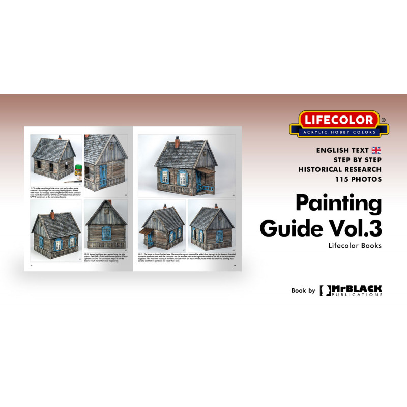 Peinture pour maquette LIFECOLOR GUIDE PEINTURE 3
