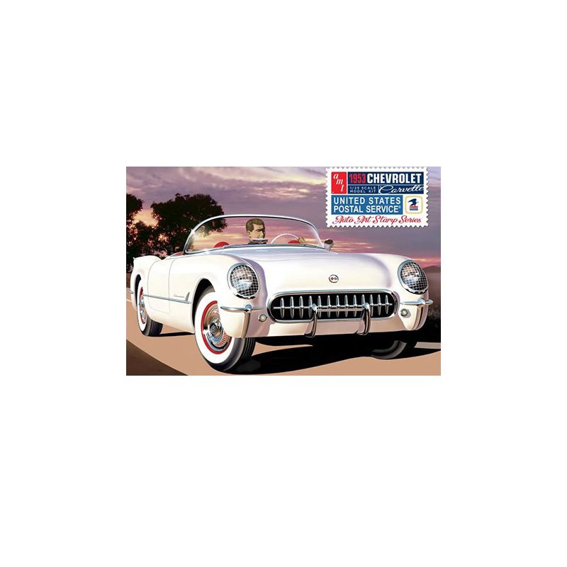 Maquette de voiture en plastique Chevy Corvette 1953 1/25