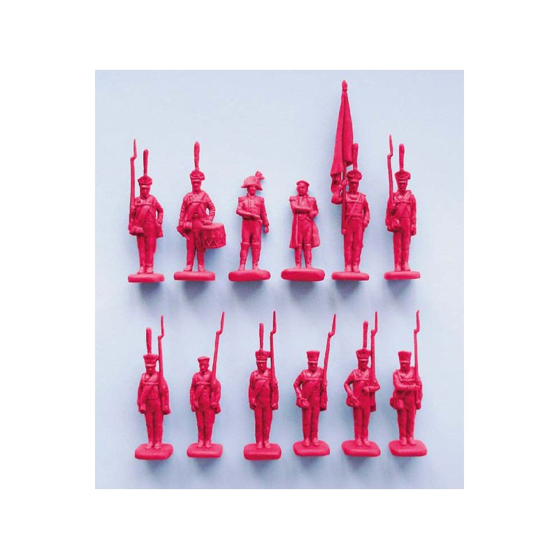 Figurine Russian Infantry Standing Shoulder Arms 1/72