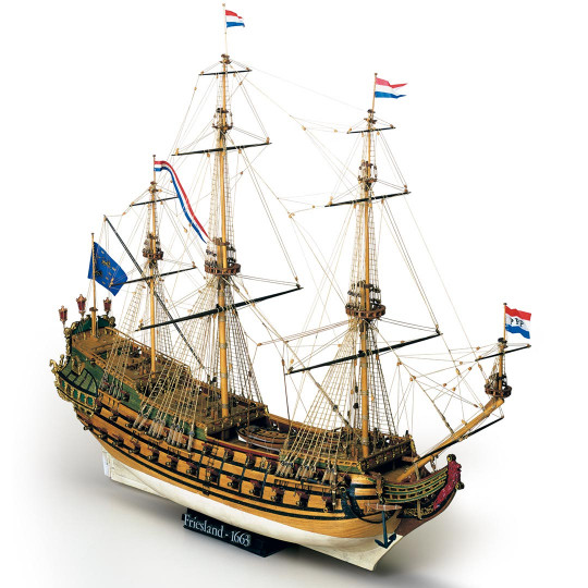 Bateau statique Friesland 1/75