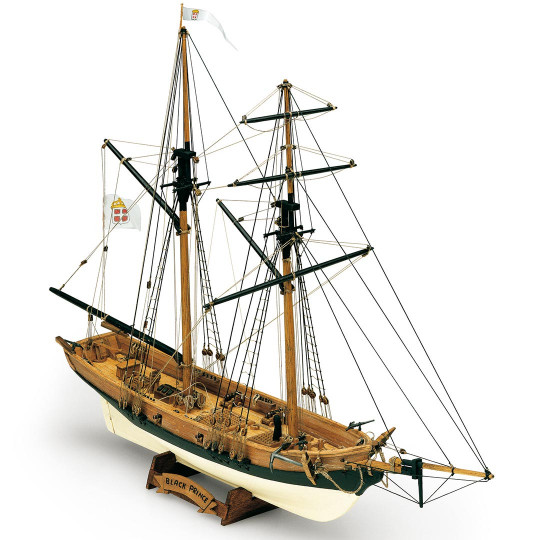 Bateau statique Black Prince