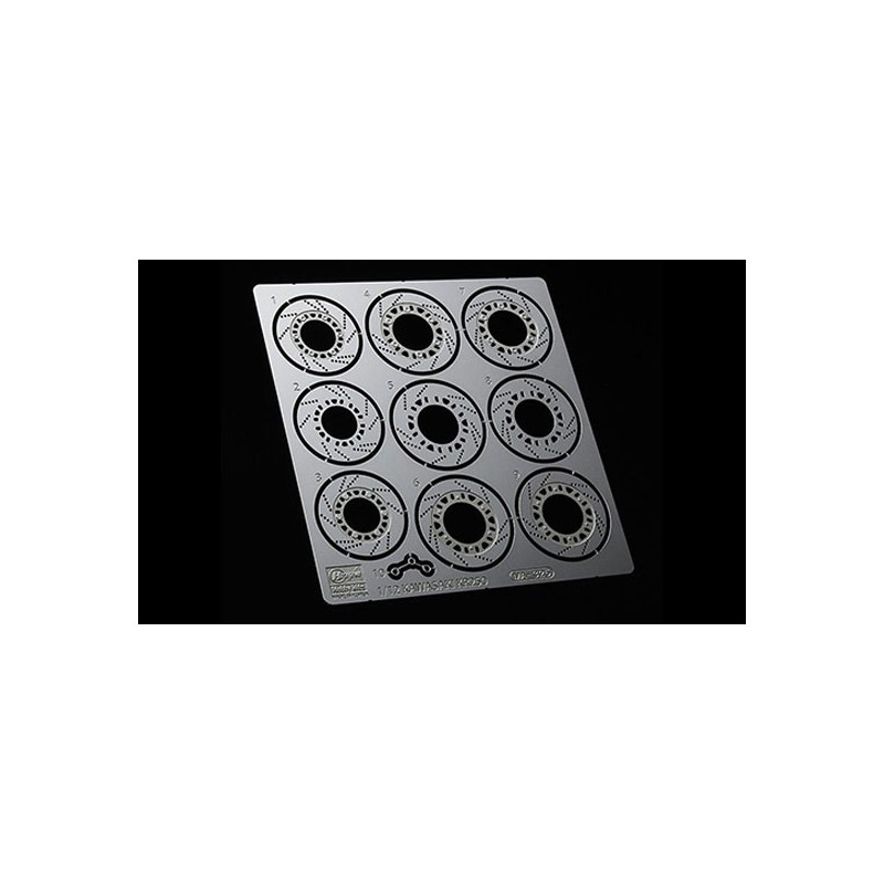 Maquette de moto en plastique Set de photo-découpes KR250