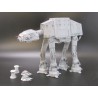 Modèle de science-fiction en plastique Star Wars The Empire Strikes Back AT-AT 1/100