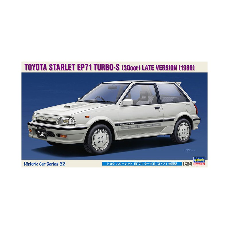 Maquette de voiture en plastique TOYOTA TURBO-S 1/24