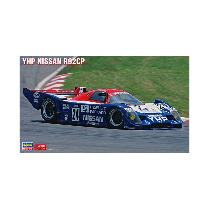 Maquette de voiture en plastique YHP NISSAN R92CP 1/24