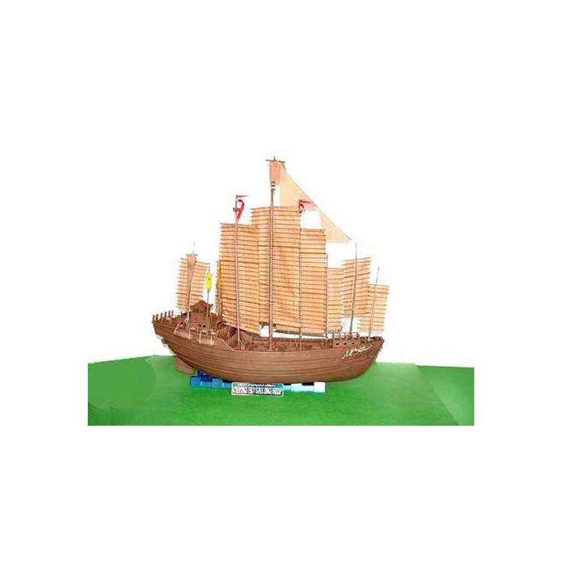 Maquette de Bateau en plastique Jonque Chinoise 1/72