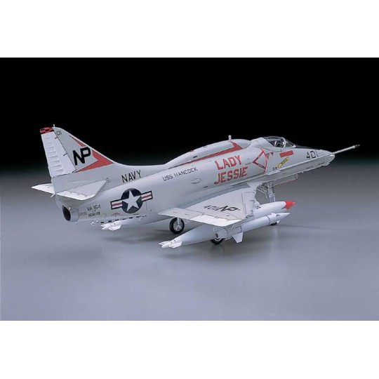 Maquette d'avion en plastique A-4E SKYHAWK (ST13) 1/32