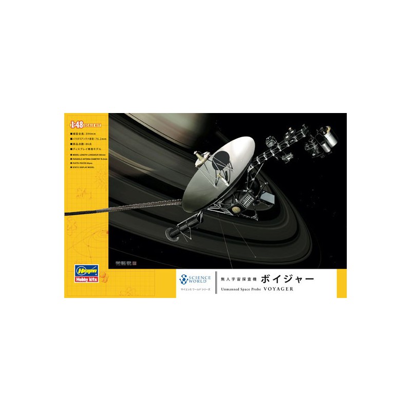 Modèle de science-fiction en plastique SPACE PROBE VOYAGER 1/48