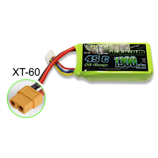 Accu LiPo Black Lithium...