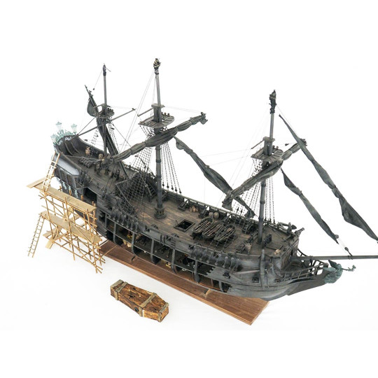 Bateau statique Black Pearl...