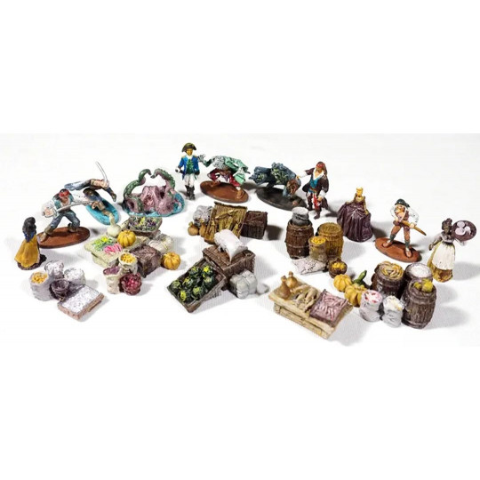 Bateau statique set...