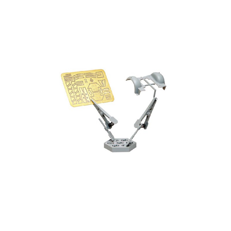 Outil pour maquette 2 pinces de serrage sur socle