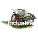 Figurine CANON ITALIEN 75mm WWI 1/72