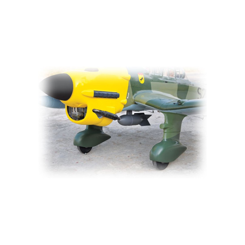 Avion thermique radiocommandé JU 87B STUKA120 ARF