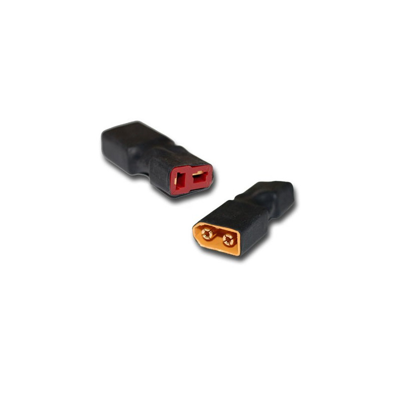 Chargeur pour accu pour appareil radiocommandé Adaptateur Bloc XT60 Mâle / DEAN femelle