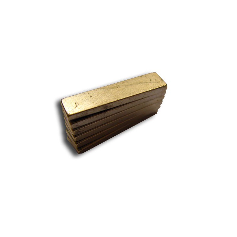 Accessoire embarqué Aimants rectangulaires 25x6mm (6 pcs)