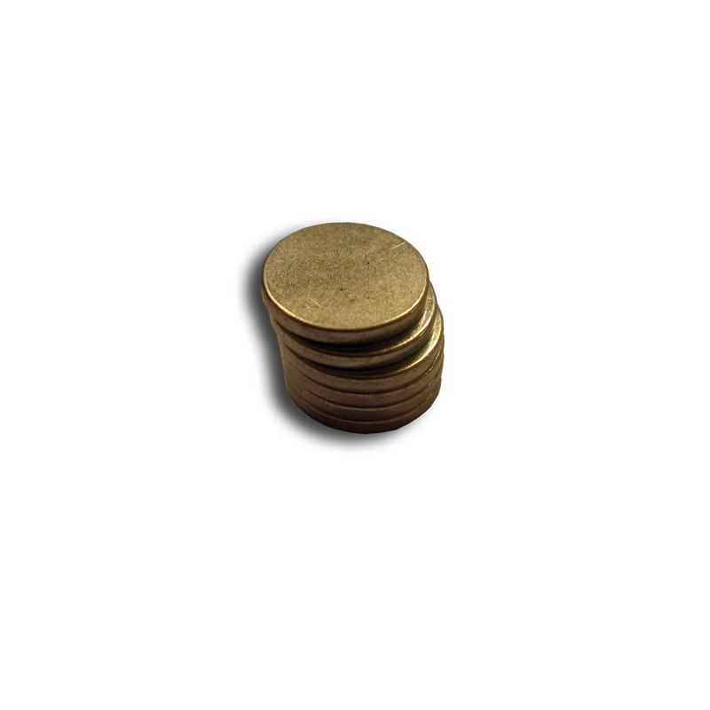 Accessoire embarqué Aimants ronds Diam. 12mm (6pcs)