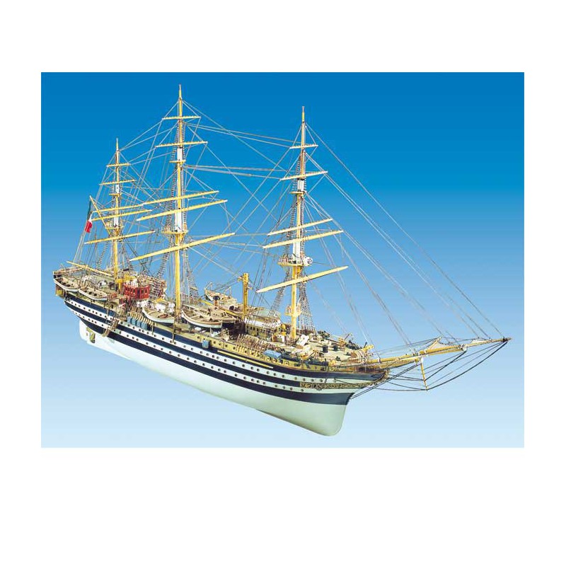 Bateau statique AMERIGO VESPUCCI 1/84 Kit n°6
