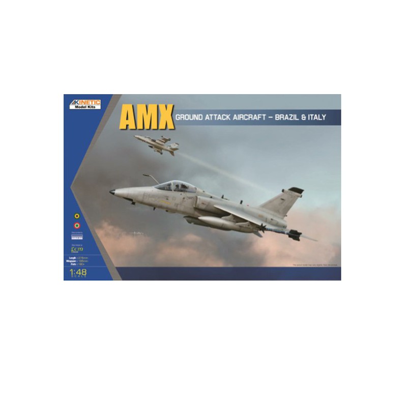 Maquette d'avion en plastique AMX G. Attack Aircraft 1/48
