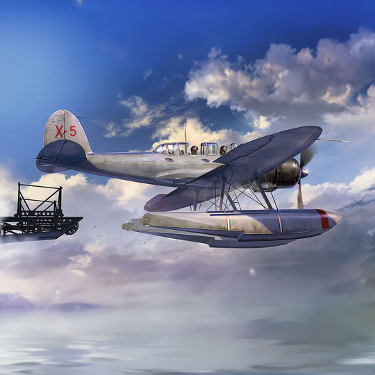 Modello plastique d'aereo...