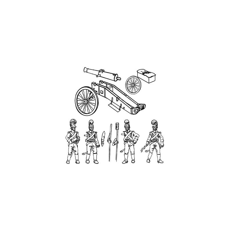 Figurine ARTILLERIE DE WURTTEMBERG 1/72
