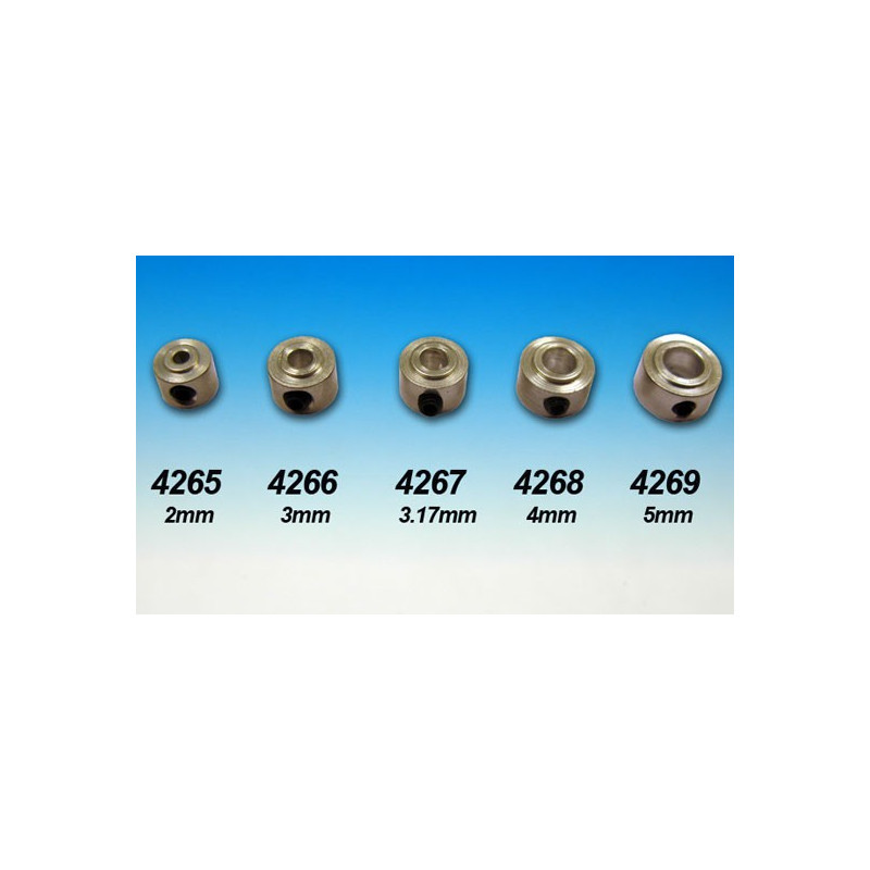 Accessoire embarqué Bague d'arret alu 4mm (10pcs)