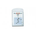 Accastillage de bateau Bague laiton 4mm (10pcs)