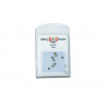 Accastillage de bateau Bague laiton 4mm (10pcs)