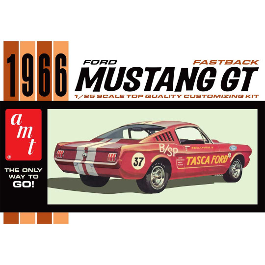 Modello di una Ford Mustang...