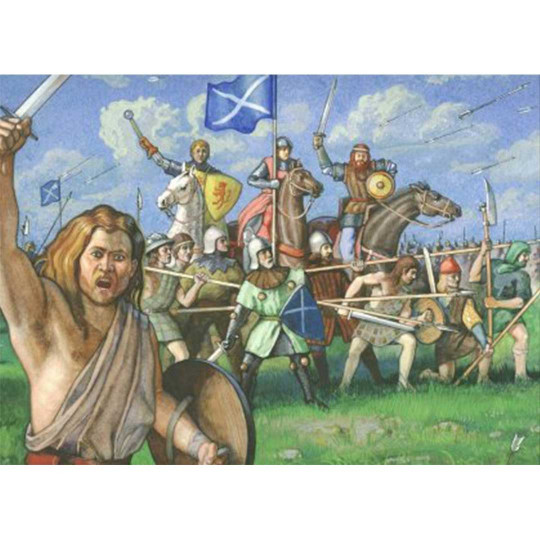 Figurine l'armée écossaise...