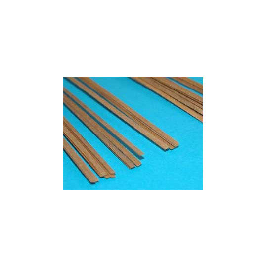 Matériau de bois BAGUETTE NOYER 2 x 15 x 1000mm