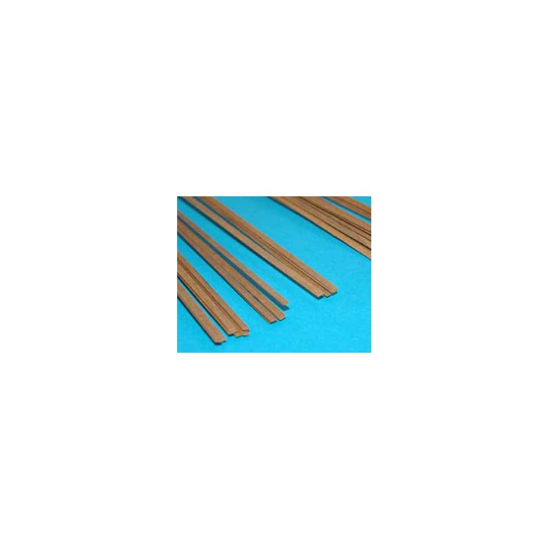 Matériau de bois BAGUETTE NOYER 2 x 2 x 1000mm