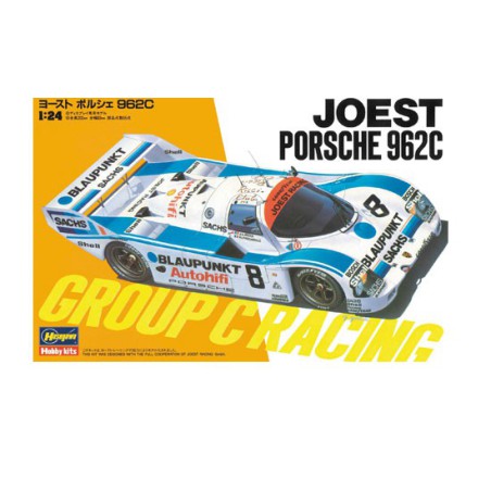 Maquette de voiture en plastique JOEST PORSCHE 962C 1/24