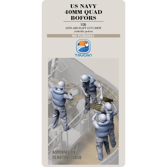 Figurine US NAVY 40MM QUAD...