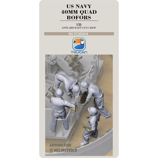 Figurine US NAVY 40MM QUAD...