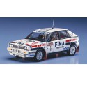 Maquette de voiture en plastique Lancia Delta HF 16V San Remo Rally 1/24