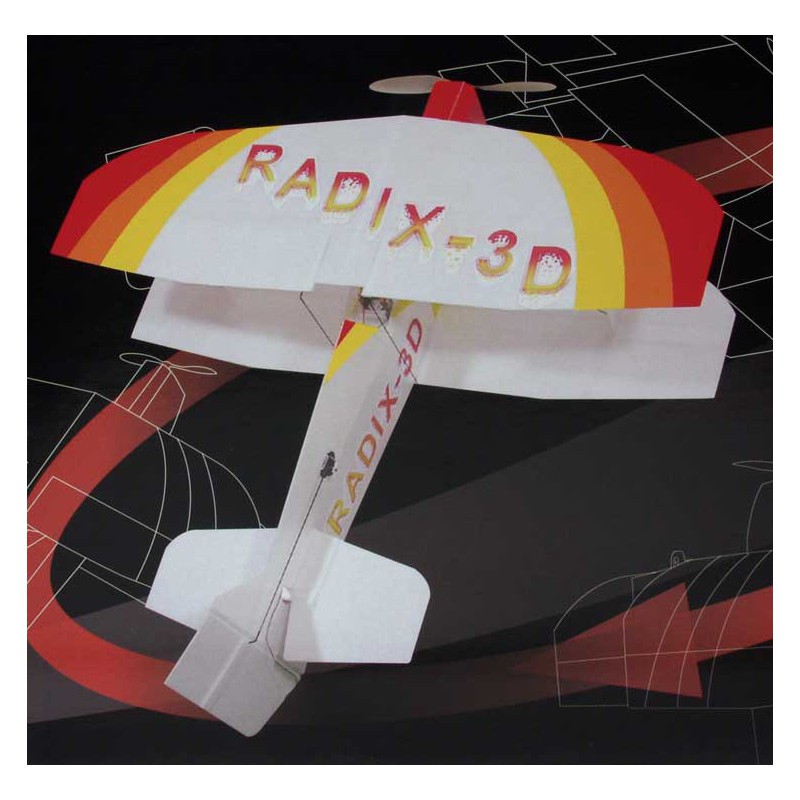 Avions électrique radiocommandé RADIX 3DEP-KIT