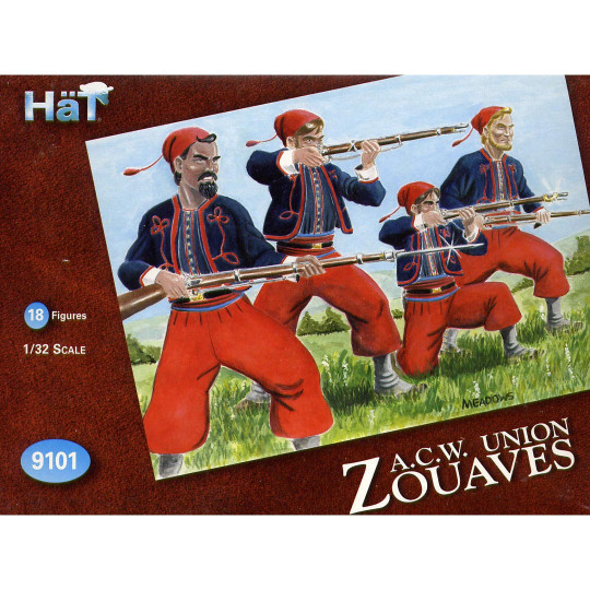Figurina ZOUAVES 2° SET 1/32
