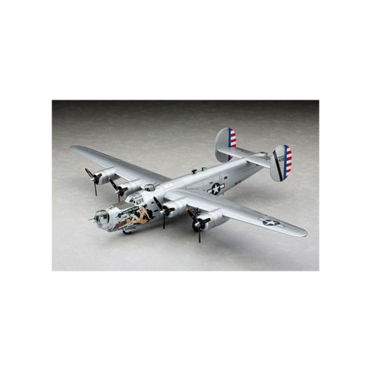 Maquette d'avion en plastique B-24J LIBERATOR 1/72