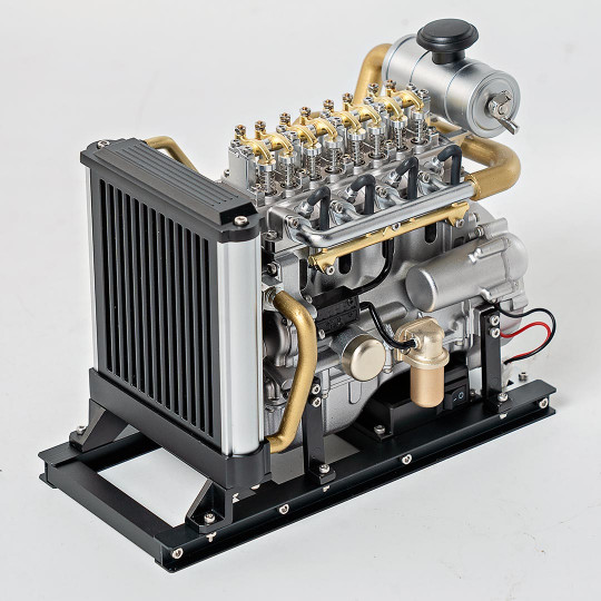 Maquette métal Moteur turbo...