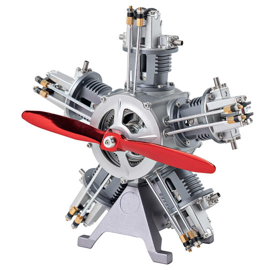 Maquette metallo Motore a 5...