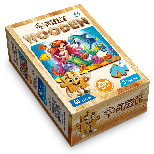 Puzzle Sirena e Delfino...