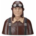 Accessoire embarqué BUSTE DE PILOTE ALLEMAND PEINT 14/18- 1/4