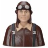 Accessoire embarqué BUSTE DE PILOTE ALLEMAND PEINT 14/18- 1/4