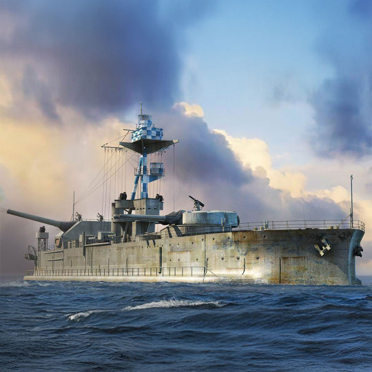 Modello di nave in plastica...