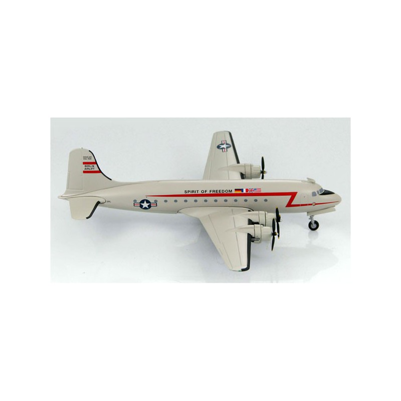 Miniature d'avion Die Cast au 1/200 C-54 Skymaster 1/200
