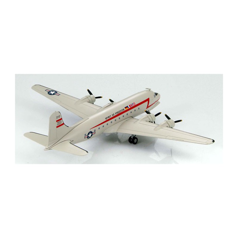 Miniature d'avion Die Cast au 1/200 C-54 Skymaster 1/200