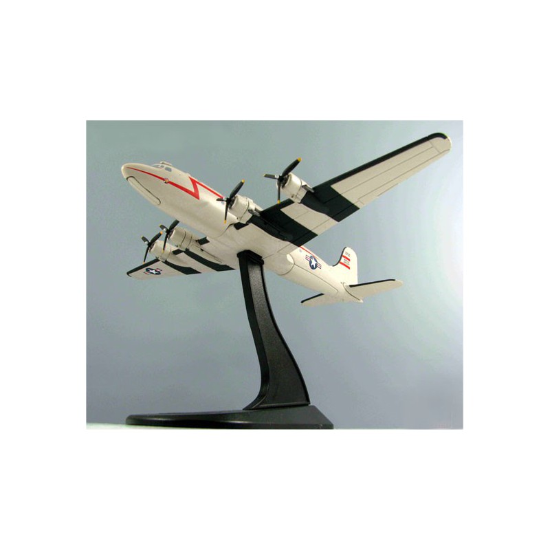 Miniature d'avion Die Cast au 1/200 C-54 Skymaster 1/200