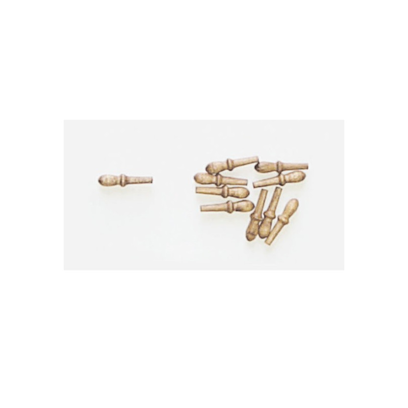 Accastillage de bateau Cabillots en buis hauteur 18mm