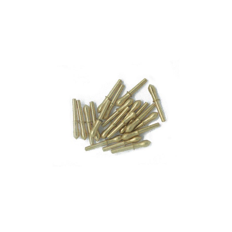Accastillage de bateau Cabillots en laiton 12mm (20pcs)